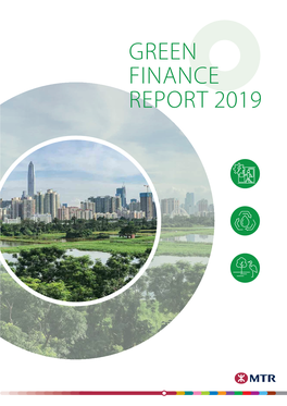 GREEN FINANCE REPORT 2019 Green Finance Report 2019 2