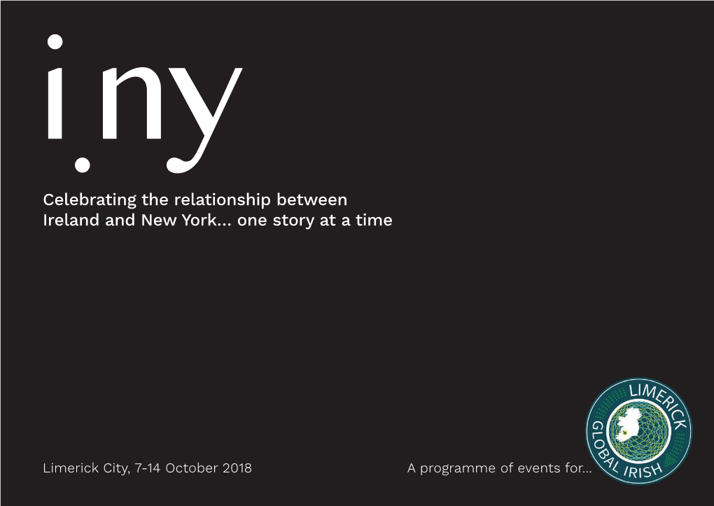 Celebrating the Relationship Between Ireland and New York… One Story at a Time