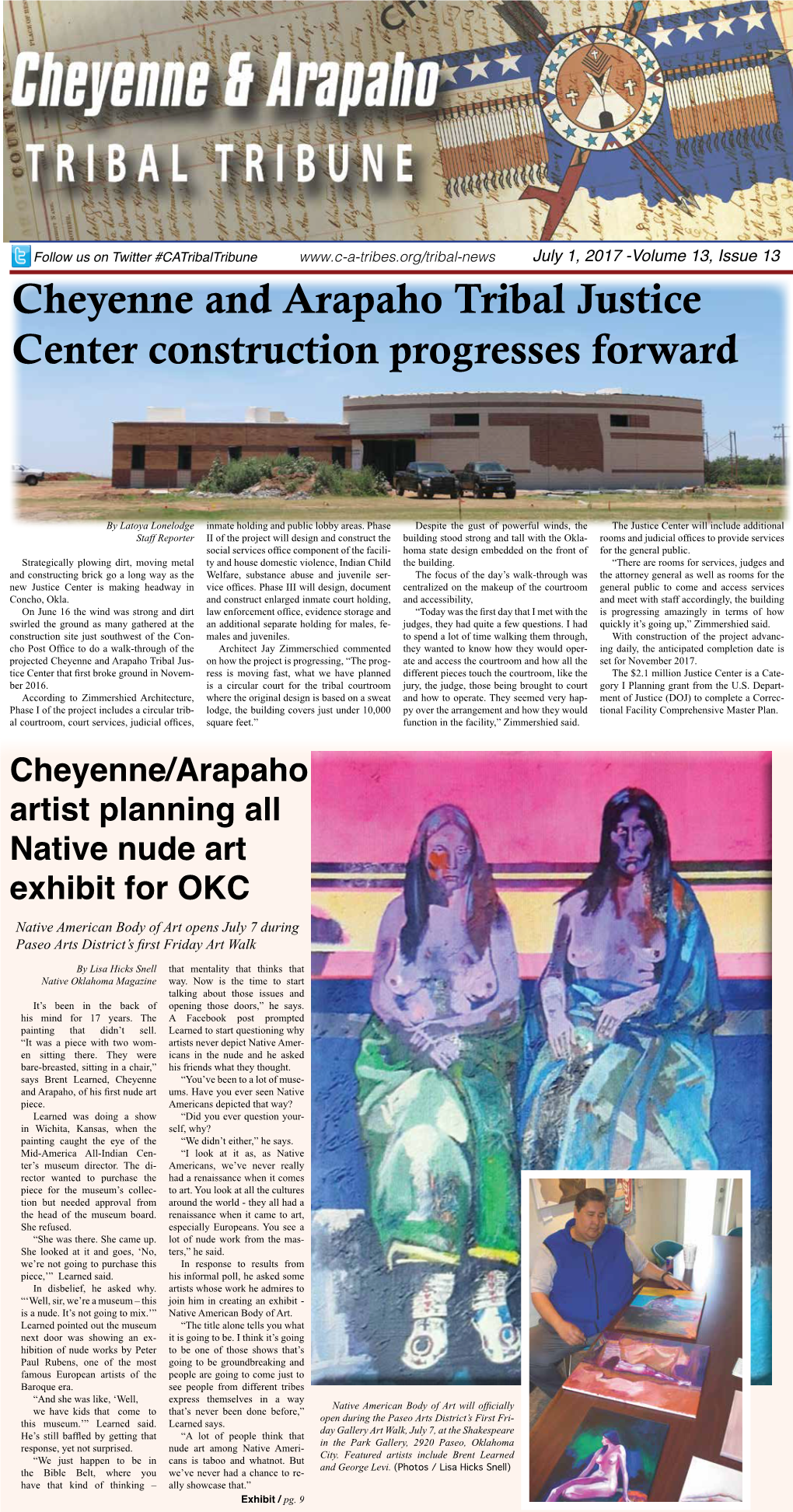 Cheyenne and Arapaho Tribal Justice Center Construction Progresses
