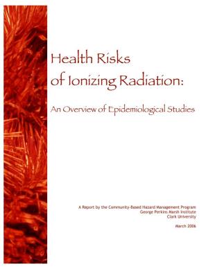 Health Risks of Ionizing Radiation