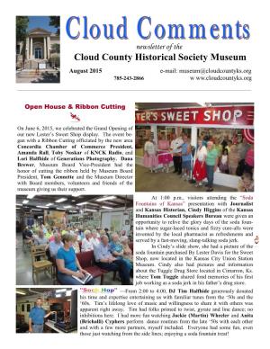 Cloud County Historical Society Museum