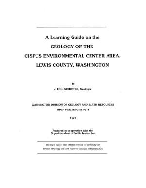A Learning Guide on the GEOLOGY of the CISPUS
