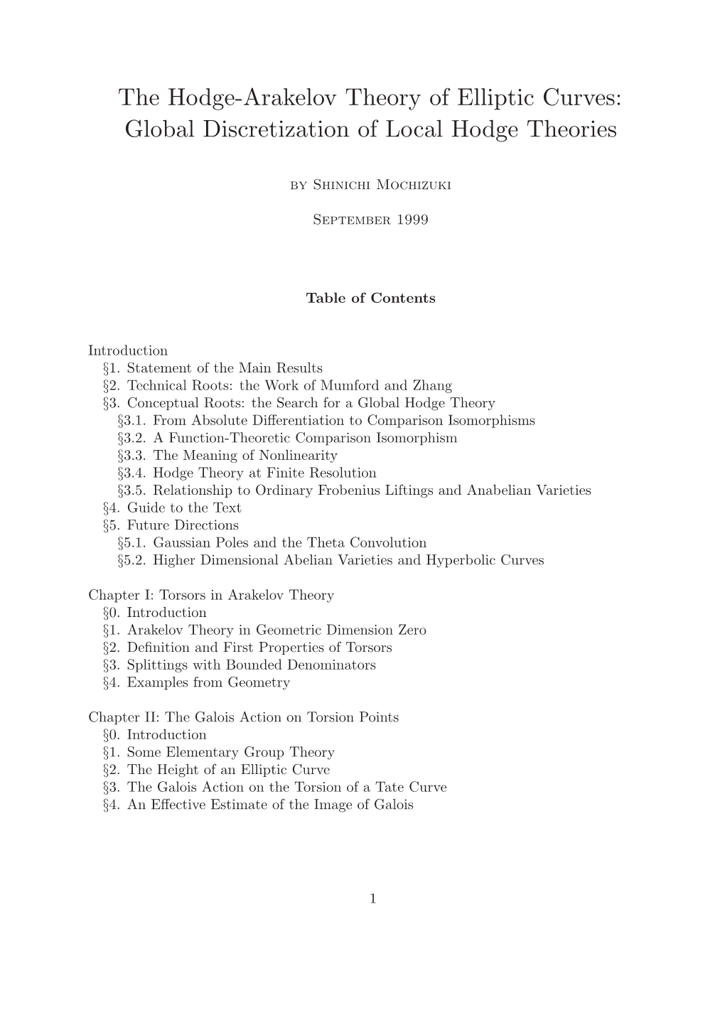 The Hodge-Arakelov Theory of Elliptic Curves: Global Discretization of Local Hodge Theories