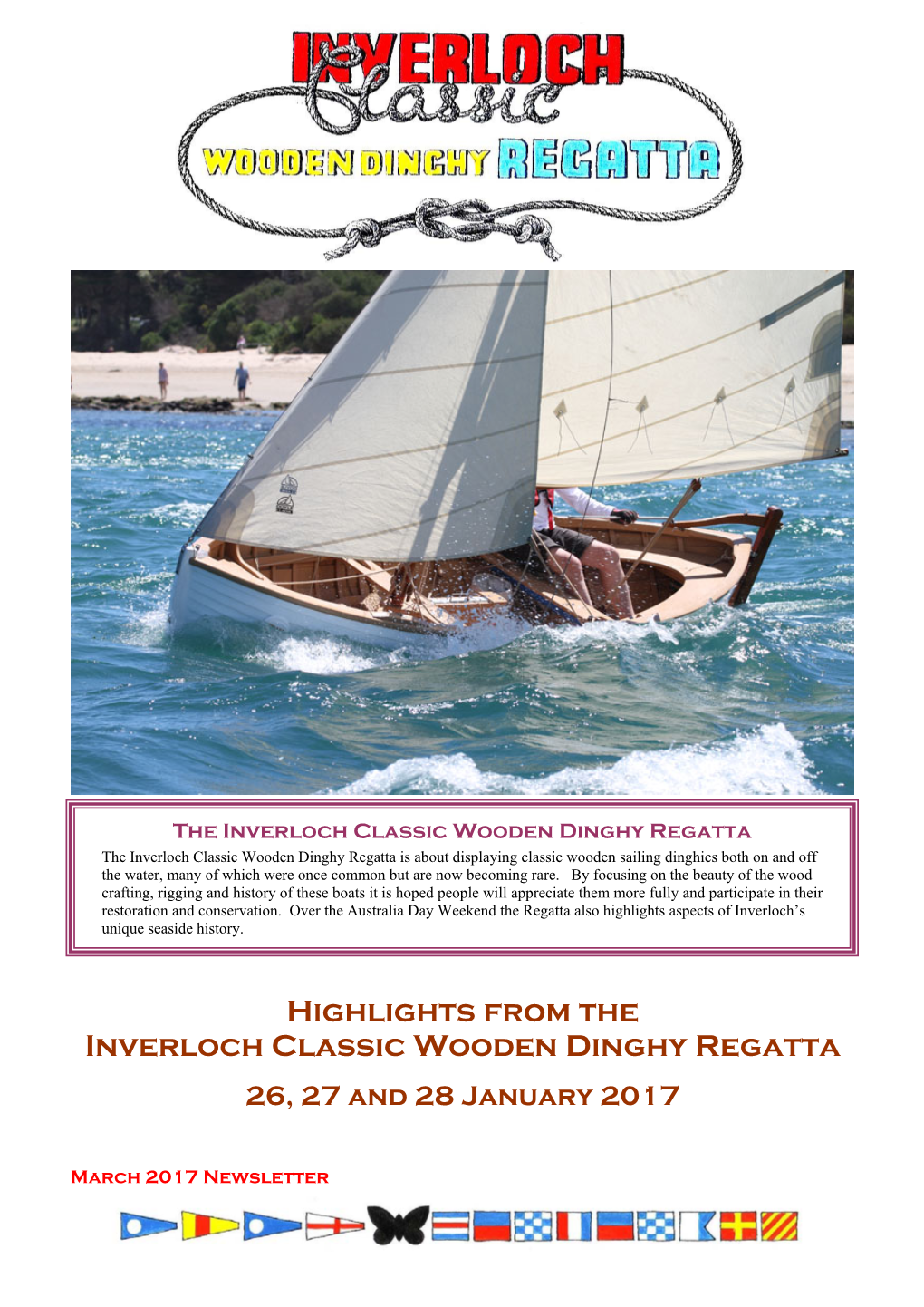 Highlights from the Inverloch Classic Wooden Dinghy Regatta