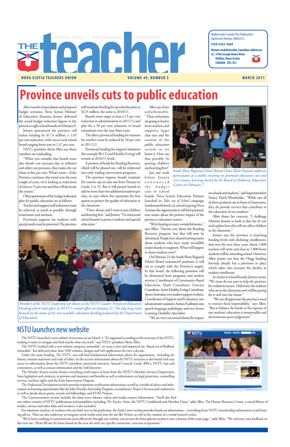 Province Unveils Cuts to Public Education