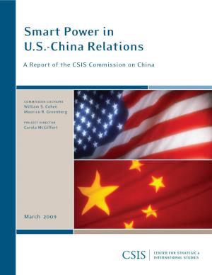 Smart Power in U.S.-China Relations