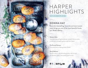 Harper Highlights November 2018