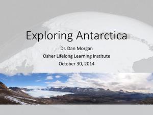 Exploring Antarctica Dr