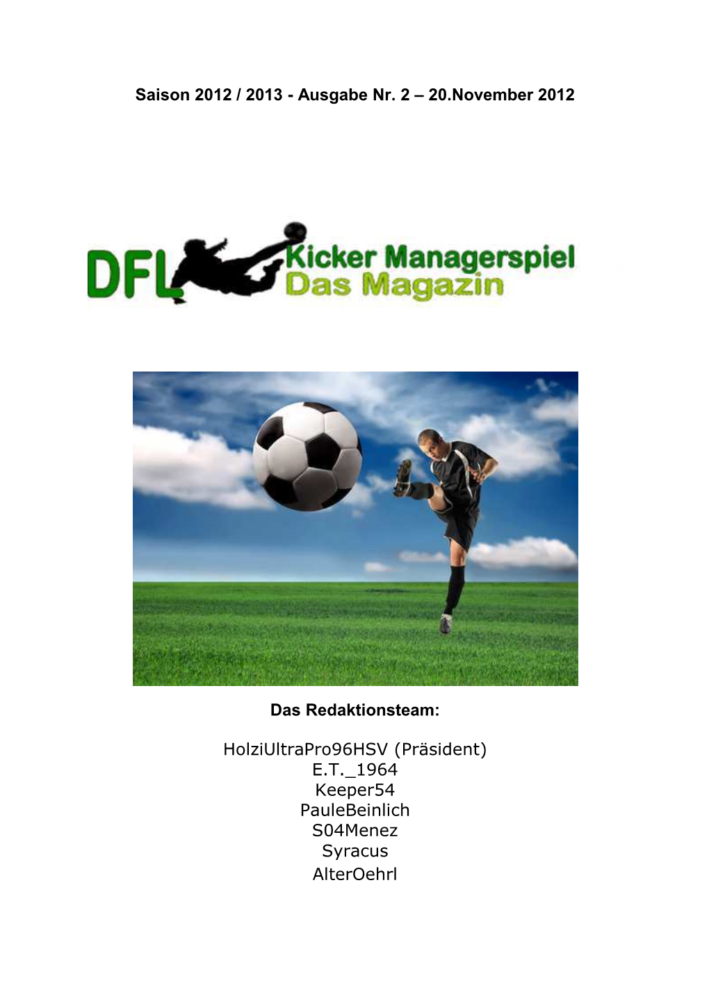 Magazin 2012-2013 – Ausgabe 2