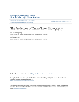 The Production of Online Travel Photography