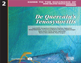 De Quervain's Tenosynovitis