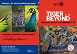TIGER and BEYOND TIGER and BEYOND Wildlife & Nature in Madhya Pradesh