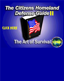 The Citizens Homeland Defense Guide II.Gas Masks, Anthrax And