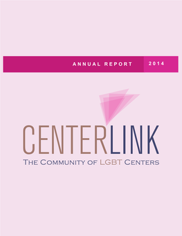 Annual Report 2014 2 | Centerlink Annual Report