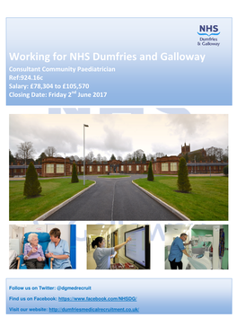 Working for NHS Dumfries and Galloway
