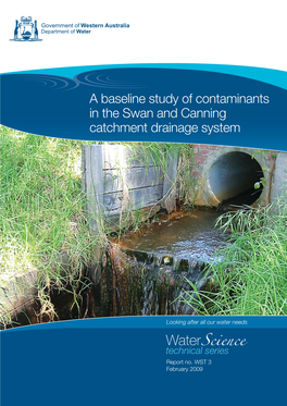 A Baseline Study of Contaminants in the Swan and Canning Catchment Drainage System