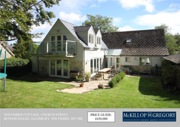 November Cottage, Church Street, Bowerchalke