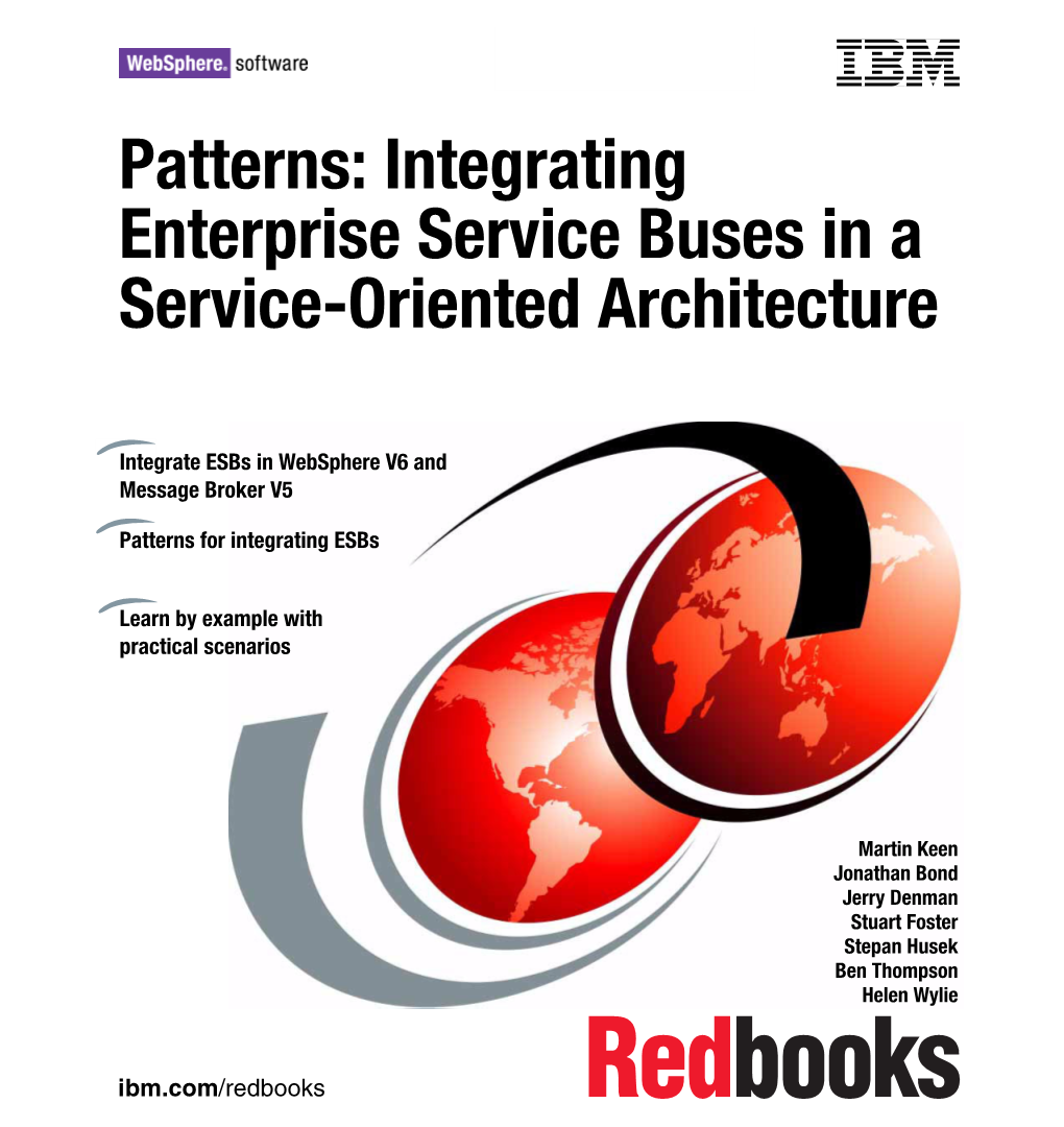 Integrating Enterprise Service Buses in a Service-Oriented Architecture