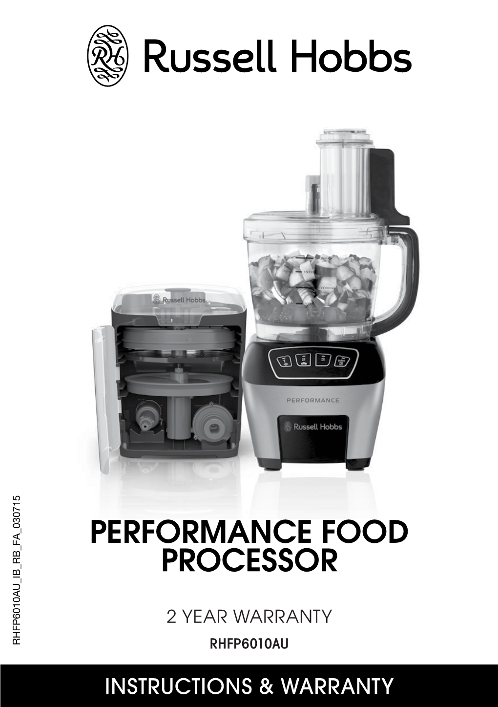 Performance Food Processor 2 Year Warranty 2 Year Recipes Recipes Rhfp6010au Cucumber Vinegar Salad