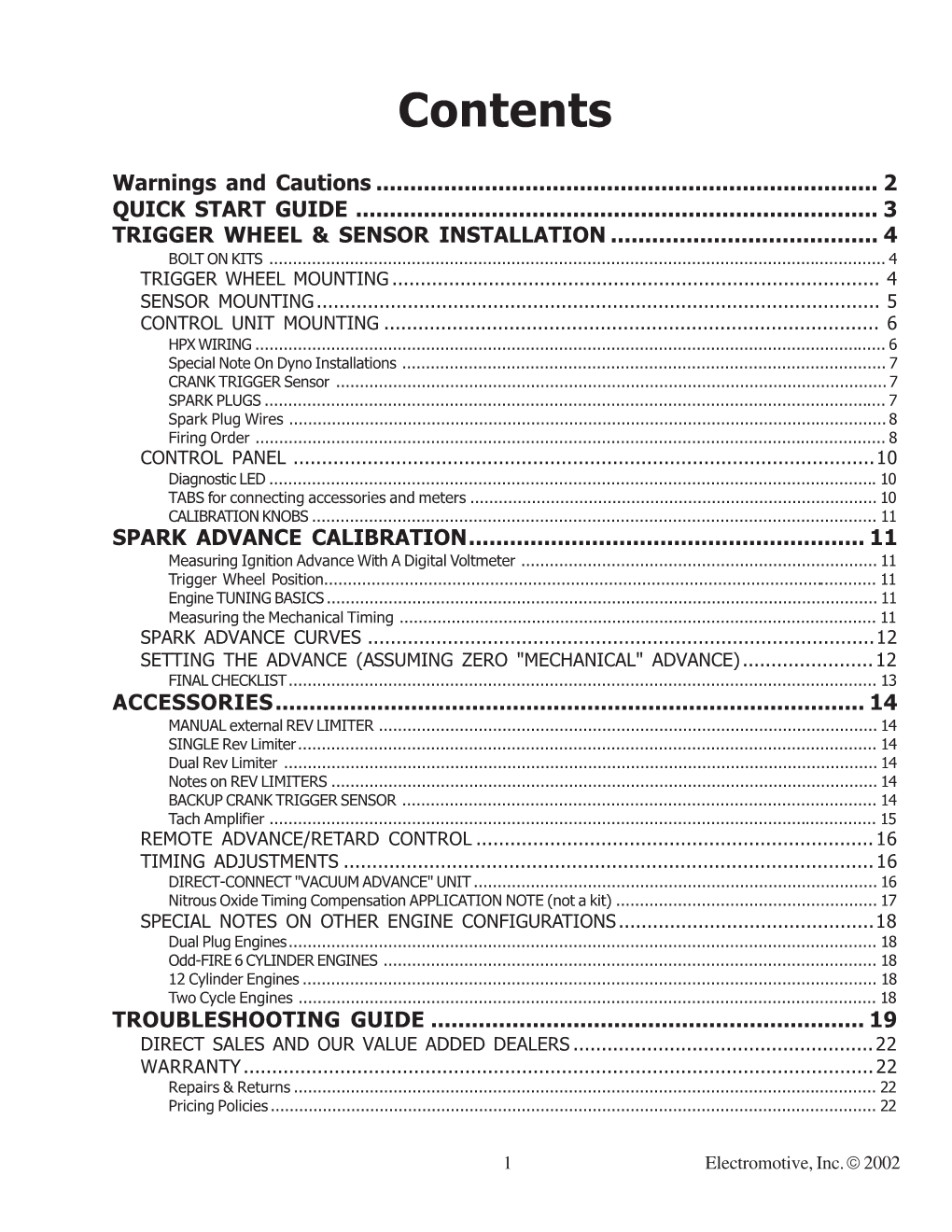 HPX Installation and Calibration Manual