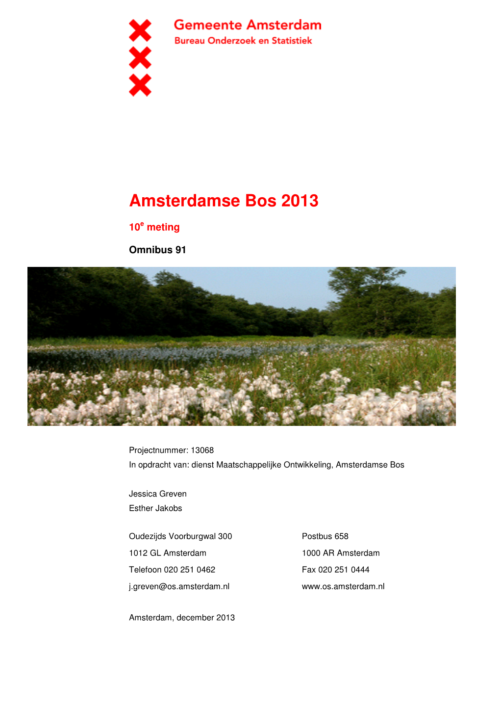 Omnibus Onderzoek Amsterdamse