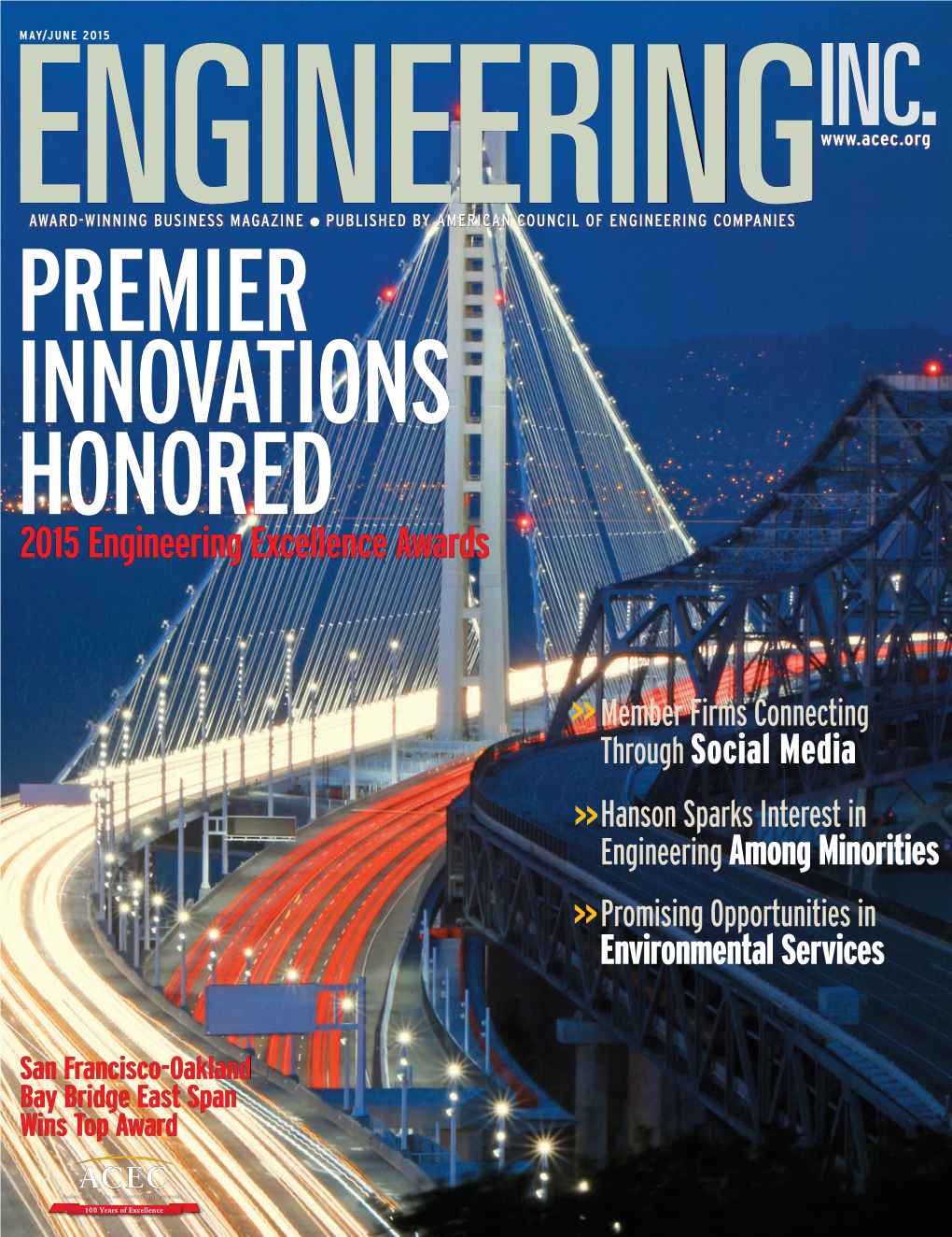 ENGINEERING INC. MAY/JUNE 2015 ● Vol