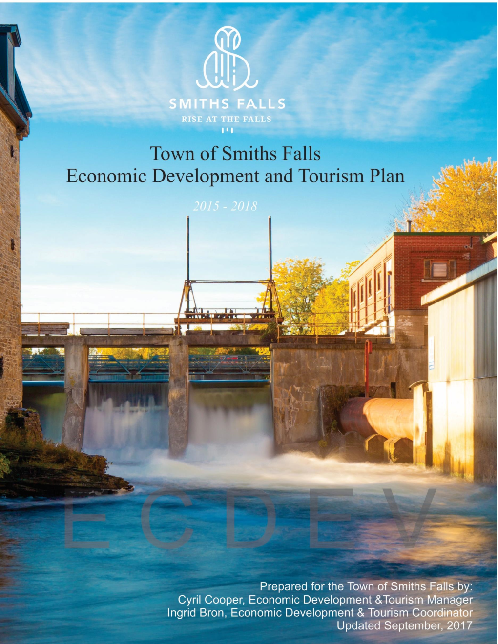 Town of Smiths Falls Economic Development & Tourism Plan 2015