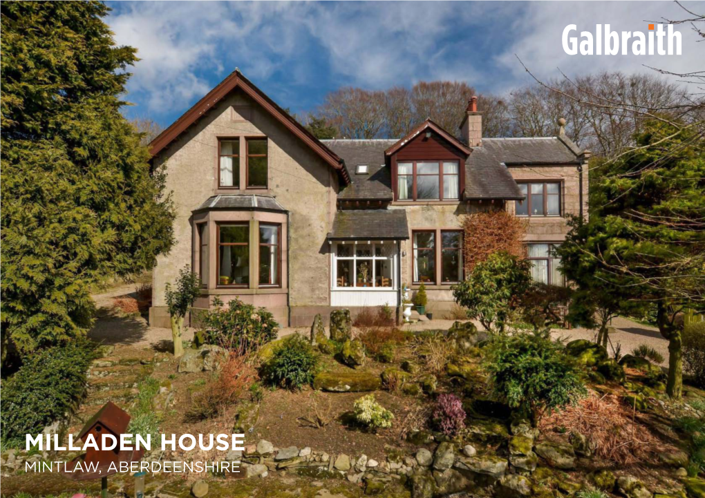 Milladen House, Mintlaw, Aberdeenshire Ab42 5La