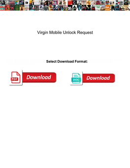 Virgin Mobile Unlock Request