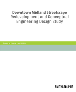 Downtown Midland Streetscape Redevelopment and Conceptual Engineering Design Study