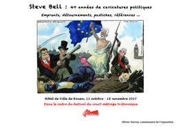 Steve Bell : 40 Années De Caricatures Politiques