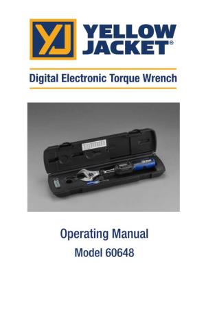 Torque Wrench Manual English