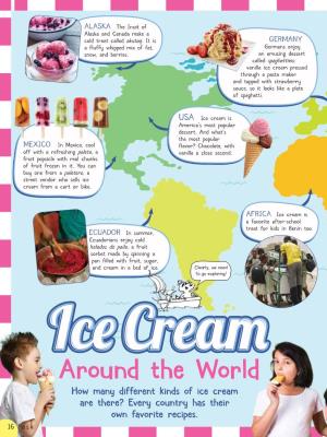 Around the World How Many Different Kinds of Ice Cream Are There? Every Country Has Their Own Favorite Recipes