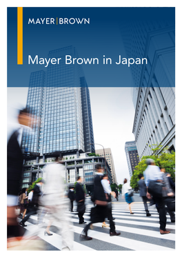 Mayer Brown in Japan Firm of the Year 2019