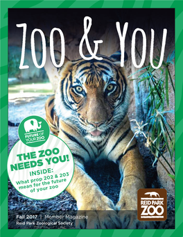The Zoo Needs You!