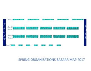 Spring Organizations Bazaar Map 2017