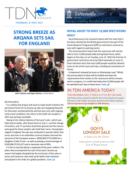 Tdn Europe • Page 2 of 12 • Thetdn.Com Thursday • 27 May 2021