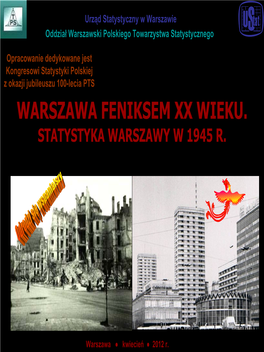 Warszawa Feniksem XX Wieku