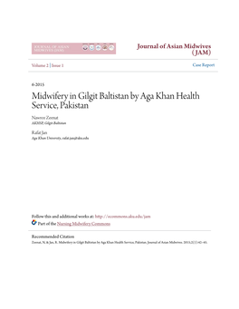 Midwifery in Gilgit Baltistan by Aga Khan Health Service, Pakistan Nawroz Zeenat AKHSP, Gilgit-Baltistan