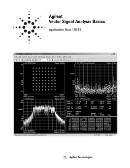 Agilent Vector Signal Analysis Basics