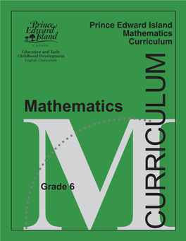 Mathematics Curriculum Grade 6