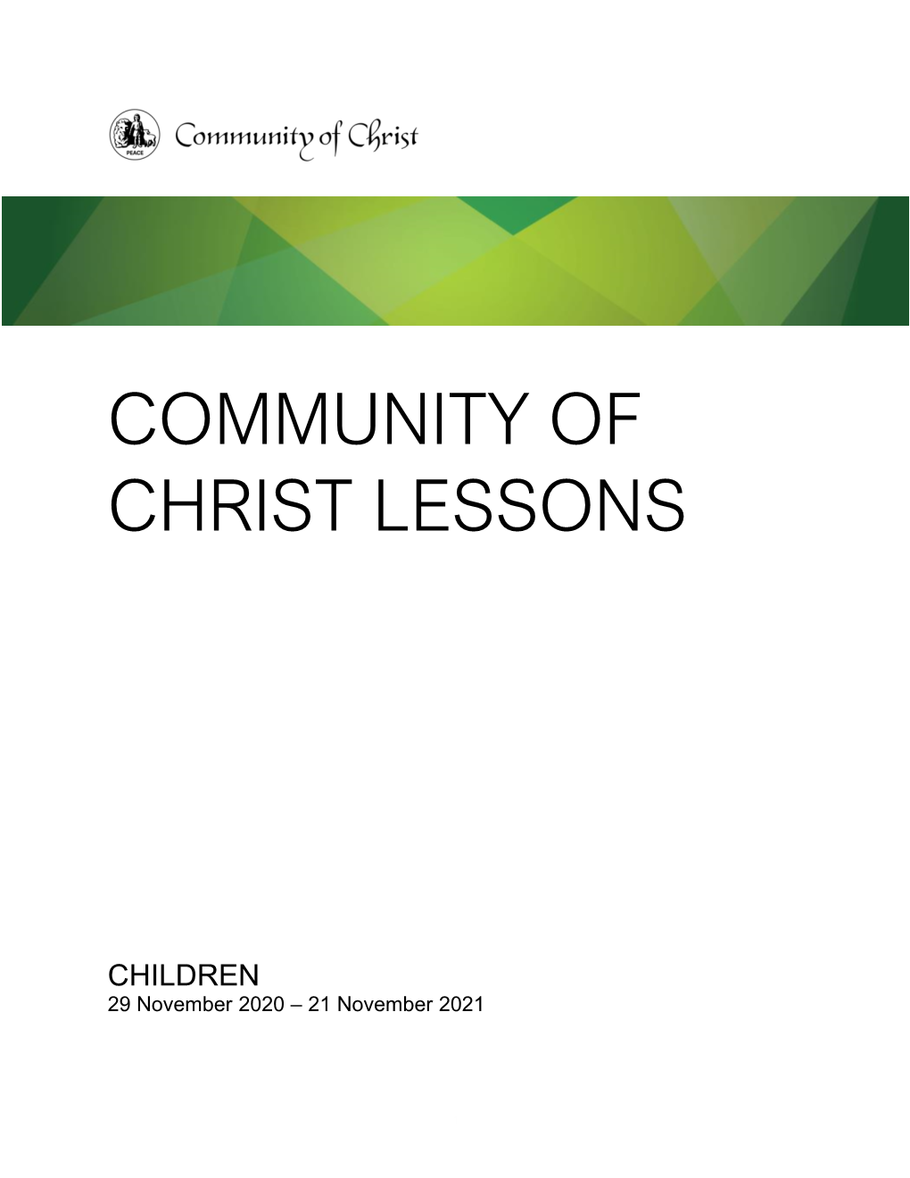 Children's Lessons