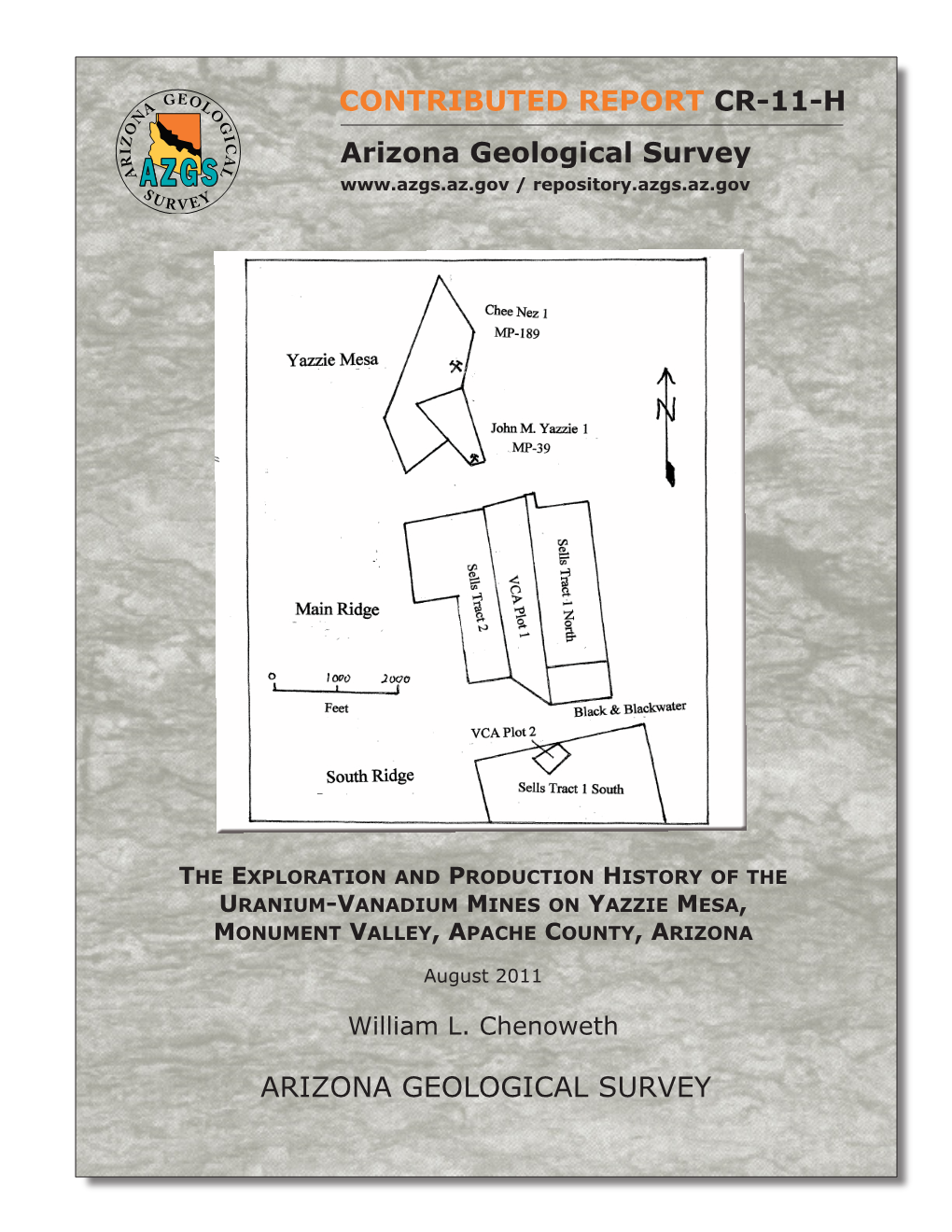 CONTRIBUTED REPORT CR-11-H Arizona Geological Survey / Repository.Azgs.Az.Gov