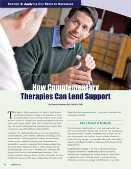 How Complementary Therapies Can Lend Support