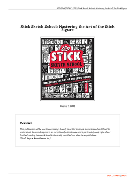 Download PDF ~ Stick Sketch School: Mastering the Art of the Stick Figure