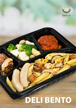 DELI BENTO DELI BENTO Individually Packed Lunchboxes Send a Wholesome Meal to Wherever You Are – Whether It’S the Meeting Room, Or at Your Event