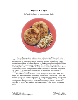 Pupusas & Arepas