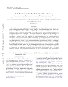 Stellar Rotation in the Gaia Era: Revised Open Clusters Sequences