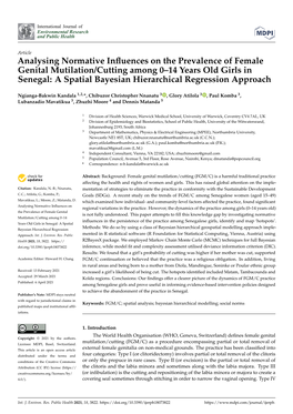 Analysing Normative Influences on the Prevalence of Female Genital Mutilation/Cutting Among 0–14 Years Old Girls in Senegal: A