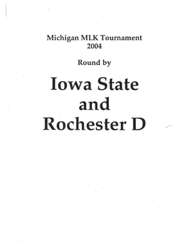And Rochester D ) J Michigan MLK Tournament 2004